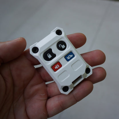 Injection Fob IF033 (Ford 4 Button) - WHITE