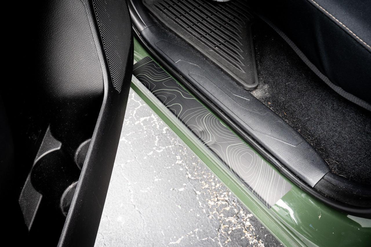 Topo Door Sill Protectors - 2016-2023 Tacoma Double Cab