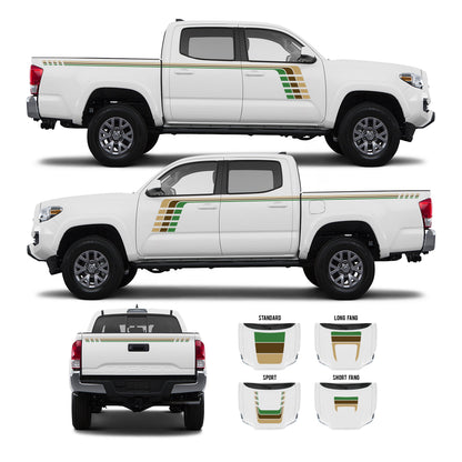 2016-2023 Tacoma Checkered Stripe Kit