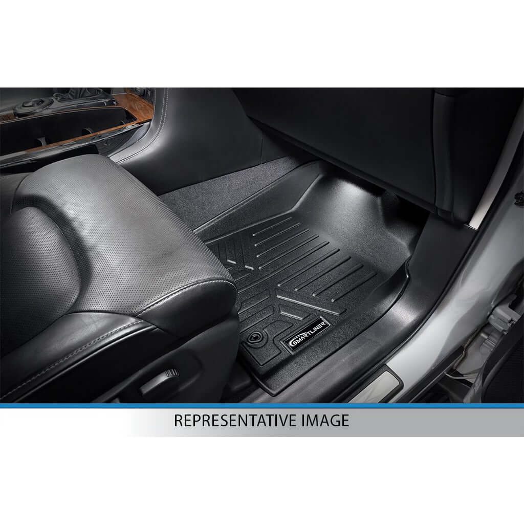 SMARTLINER Custom Fit Floor Liners For 2016-2017 Toyota Tacoma Extended Cab