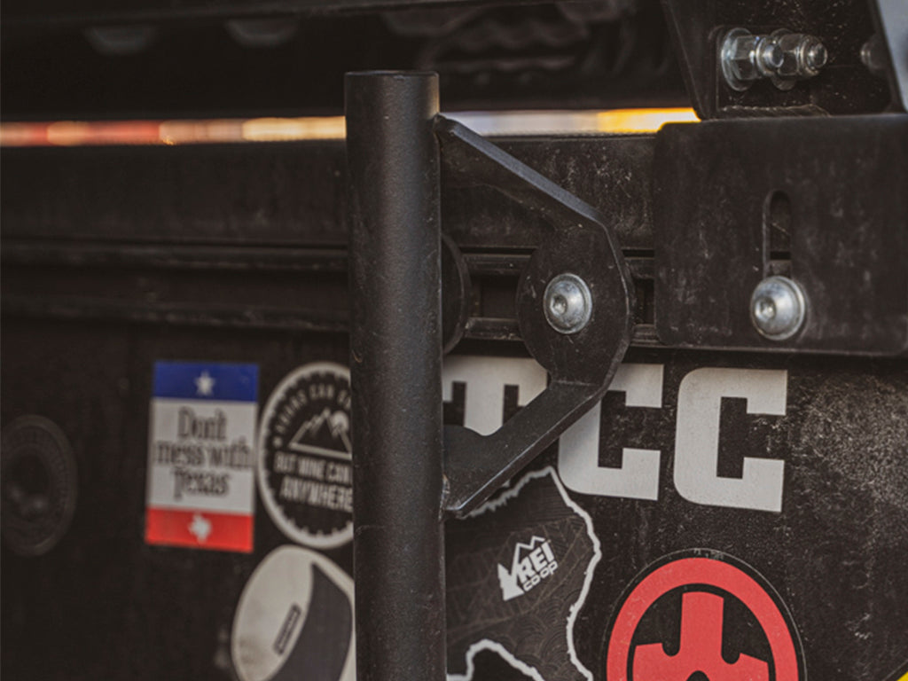 BED RAIL FLAG POLE MOUNT For Toyota Tacoma & Tundra