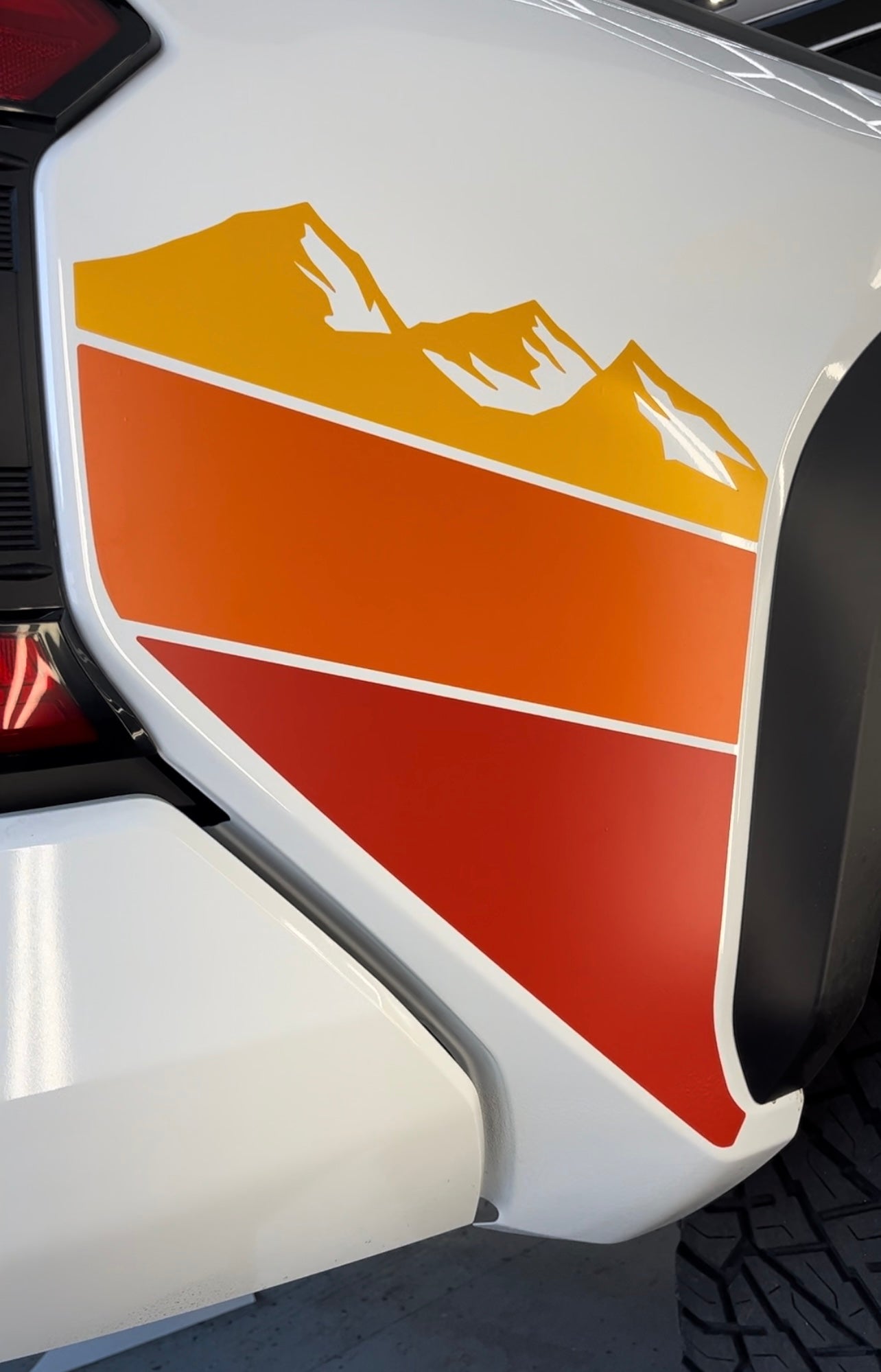 2024+ Tacoma Lower Bedside Decals