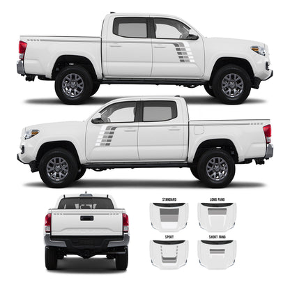 2016-2023 Tacoma Checkered Stripe Kit