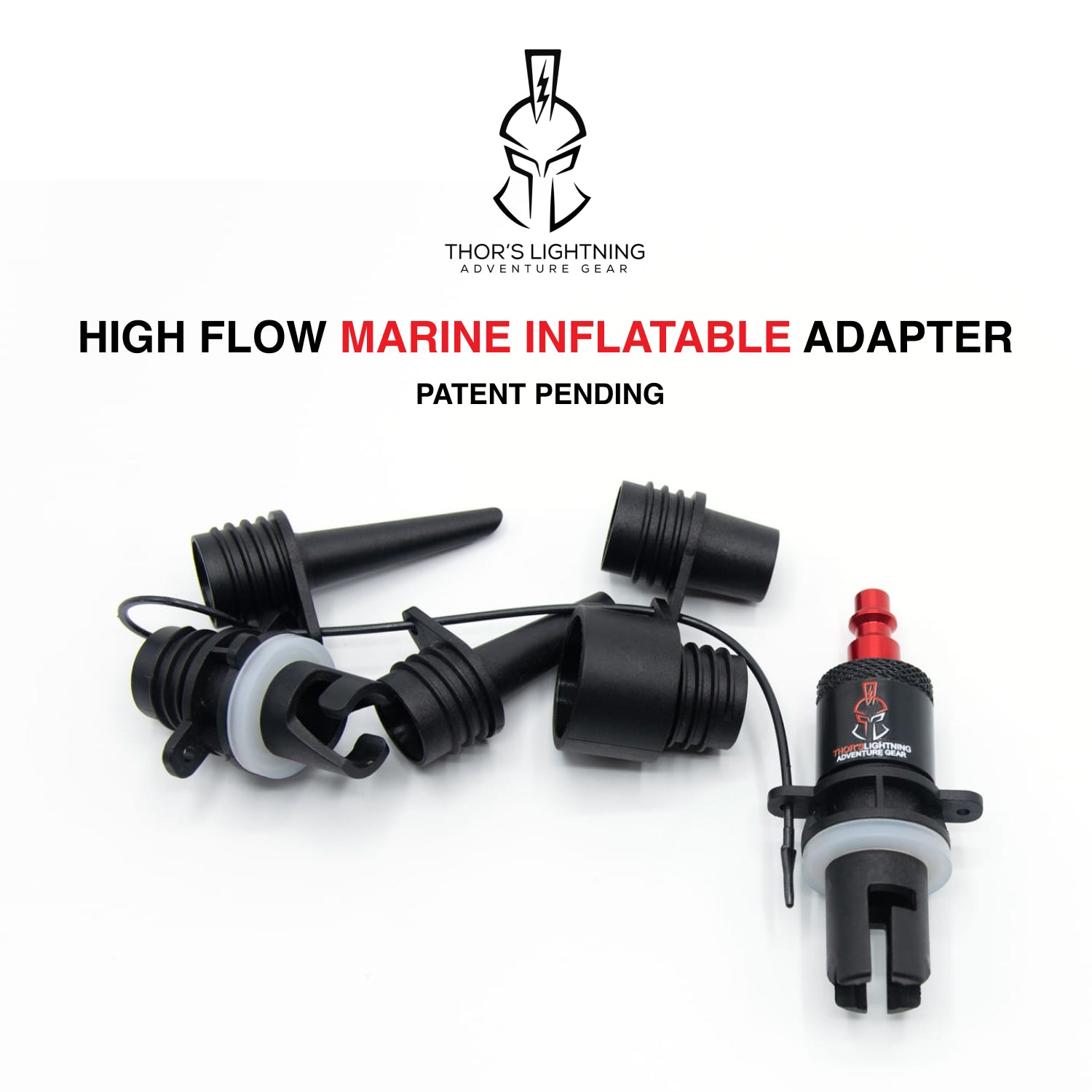 Thor Inflatable Thor's Lightning High Flow Marine Inflatable Adapter – Tacoma Store