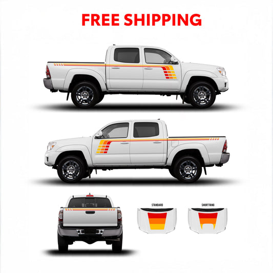 2005-15 Tacoma Checkered Stripe Kit