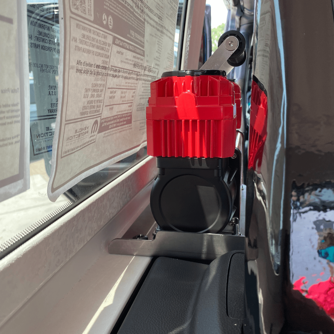 Thor’s Lightning Refuge MOLLE Air Compressor Mount for Jeep Wrangler JLU 2018–2026