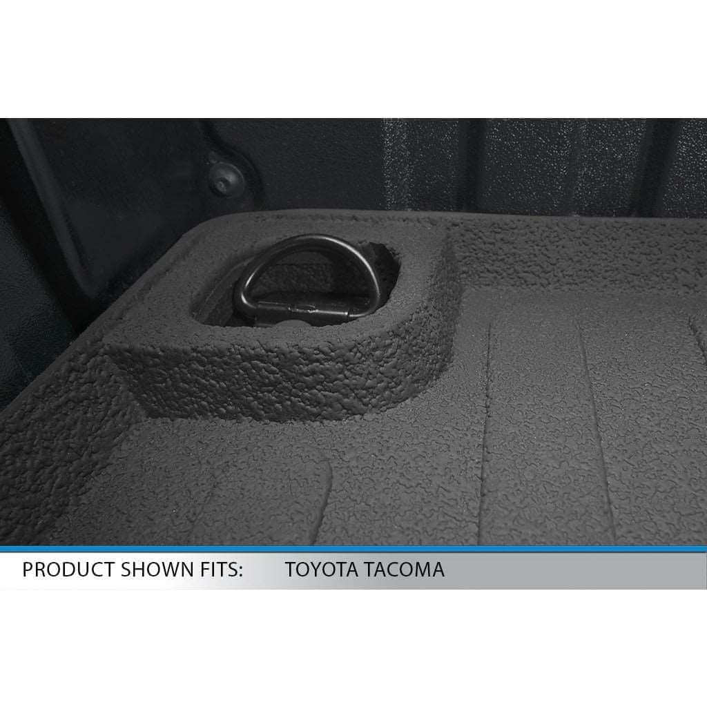 SmartCoverage™ Floor Liners For 2005-2024 Toyota Tacoma Double Cab (5'Bed Size Only)- K0207
