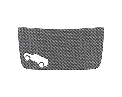 Rear Center Console Kick Plate Overlays Fits 2024-2026 Toyota Land Cruiser