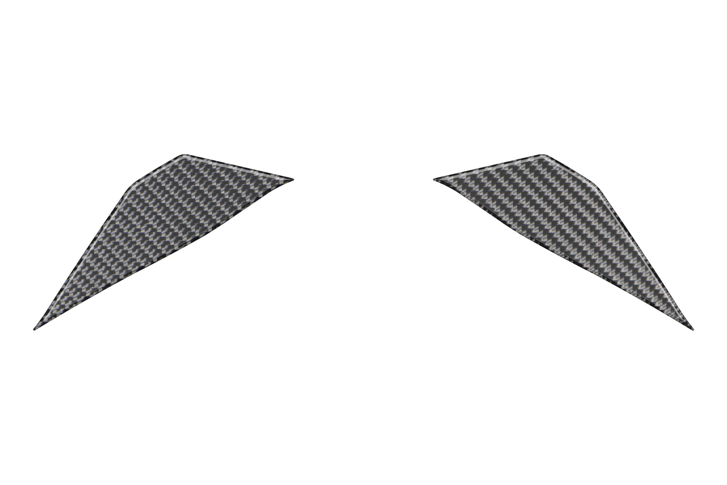 Front Bumper Top Sides Overlays Fits 2024-2026 Toyota Land Cruiser
