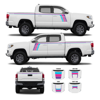 2016-2023 Tacoma Checkered Stripe Kit