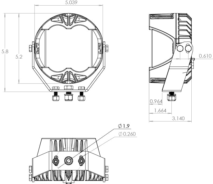 Baja Designs LP4 Pro with Amber DRL