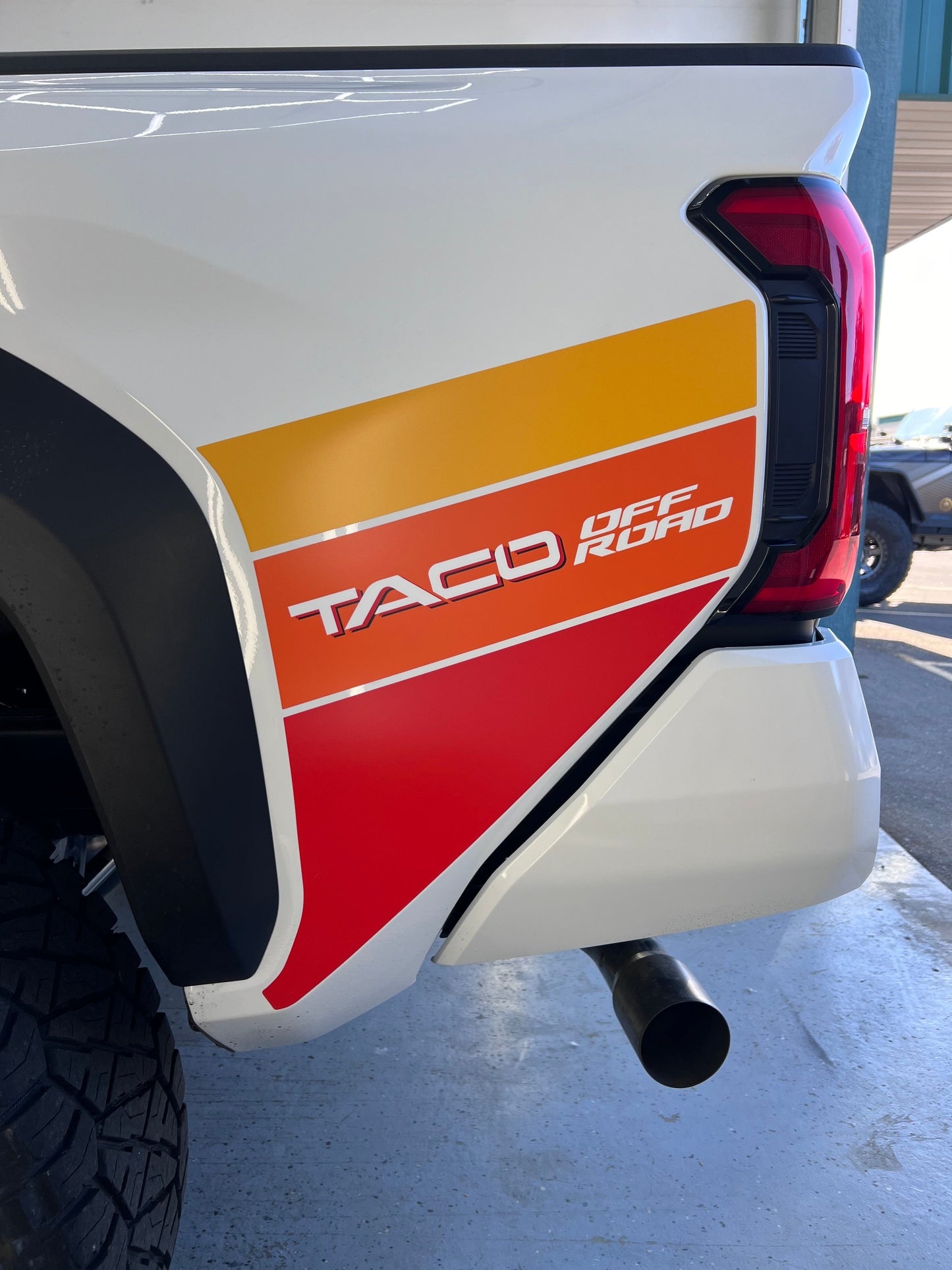 2024+ Tacoma Lower Bedside Decals