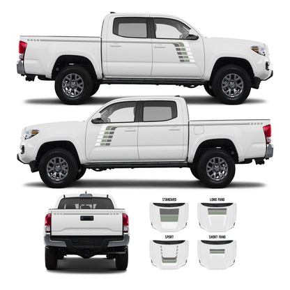 2016-2023 Tacoma Checkered Stripe Kit