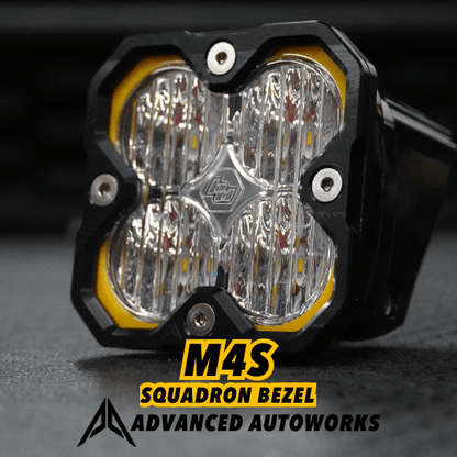 M4S Bezel for Baja Designs Squadron pods