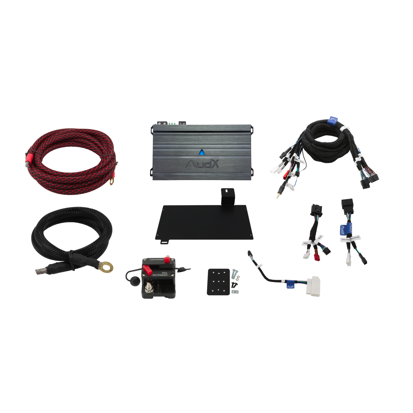 EZPAK-TCM24U | 2024 - UP TOYOTA TACOMA | 2025 - UP TOYOTA 4RUNNER PLUG & PLAY POWER AMPLIFIER UPGRADE KIT (NON-JBL)