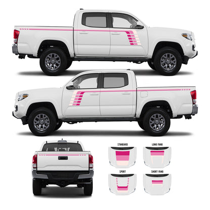 2016-2023 Tacoma Checkered Stripe Kit
