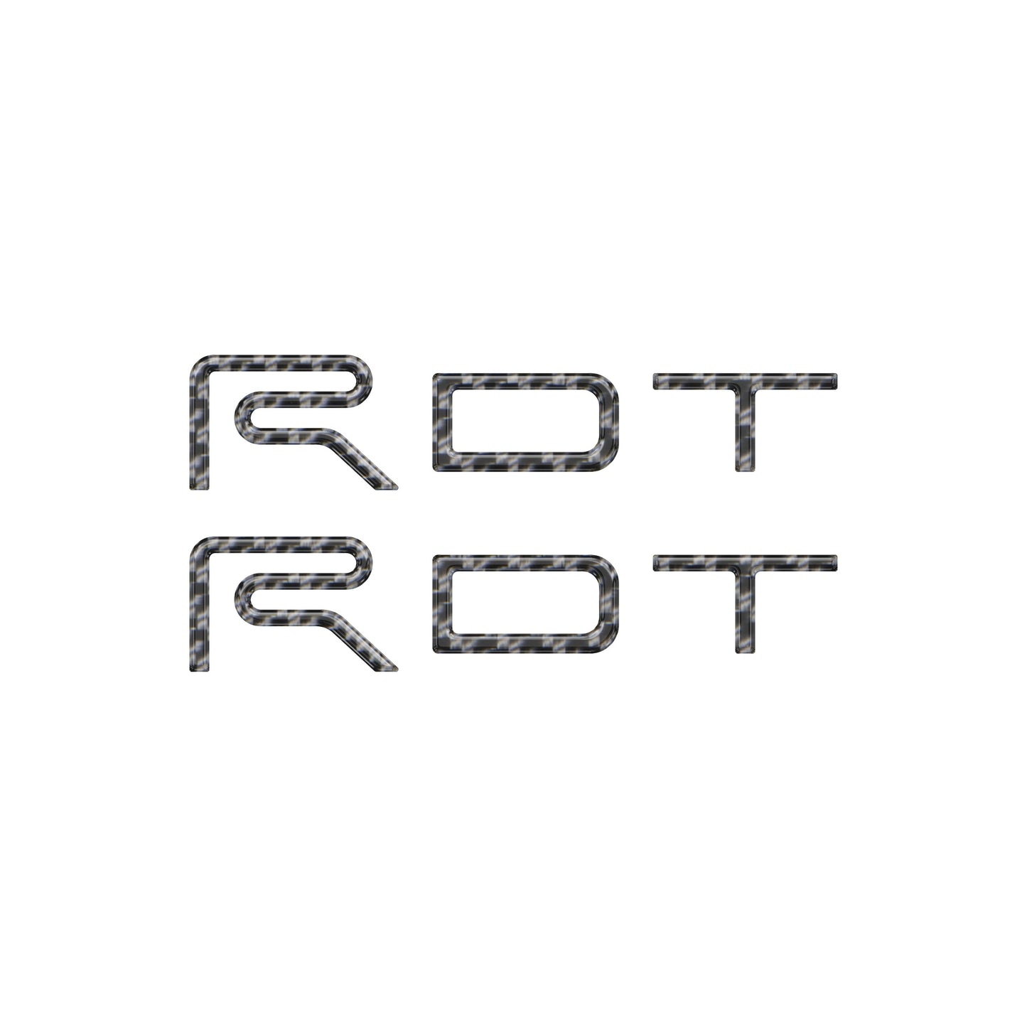 Inner Front Door Letter Overlays Fits 2024-2026 Toyota Tacoma & 2025-2026 Toyota 4Runner