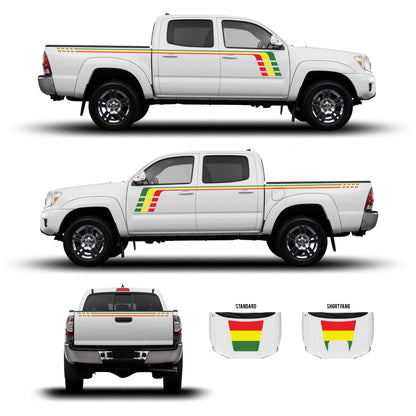 2005-15 Tacoma Checkered Stripe Kit
