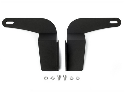 32" Lower Bumper Flush LED Light Bar Brackets Kit For 2005-2015 Toyota Tacoma