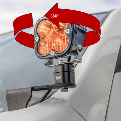 360° Billet Light Swivel Mounts