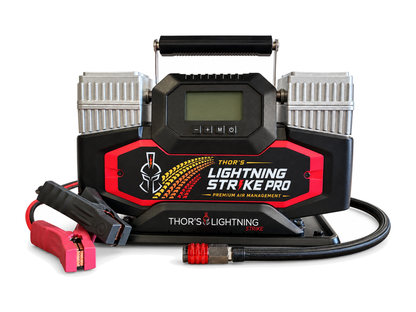 Thor’s Lightning StrikePro™ 12V Portable Air Compressor | 10.6 CFM Automatic Inflation & Deflation