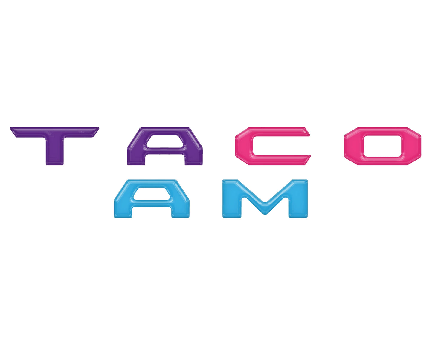 Glove Box Letter Inserts Fits 2016-2023 Toyota Tacoma