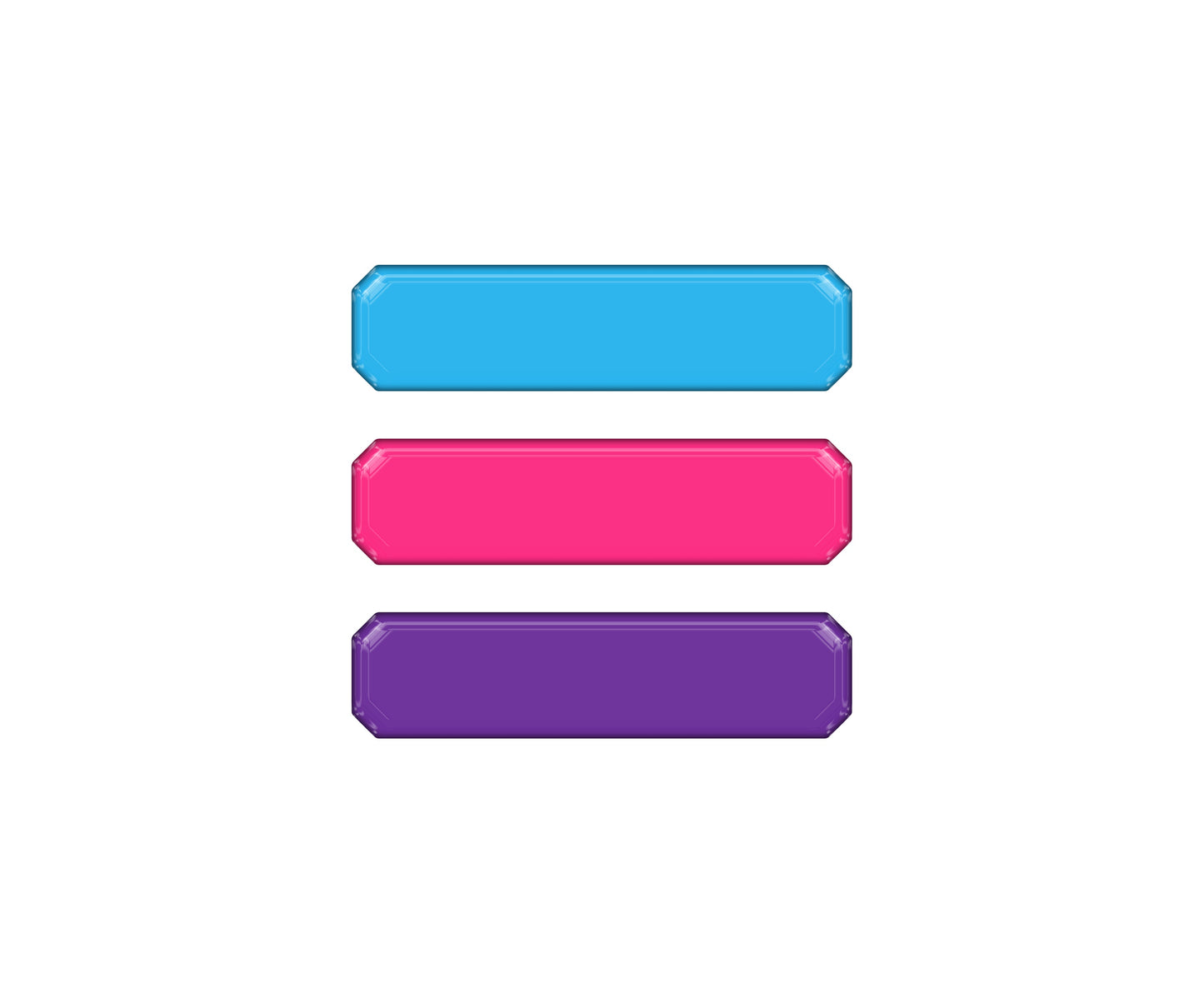 TRI-Color Grille Accent Overlays Fits 2016-2023 Toyota Tacoma TRD Pro Grille