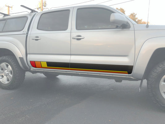 Rocker Panel Protection Overlays Fits 2005-2015 Toyota Tacoma