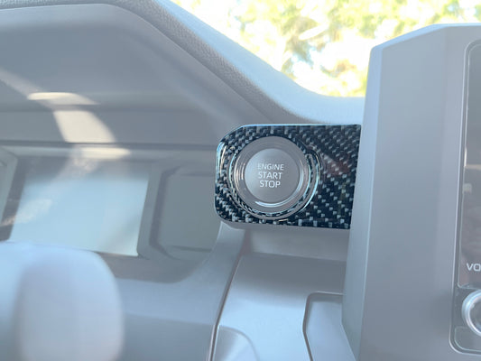 Push-To-Start Button Accent Trim Fits 2024-2026 Toyota Tacoma & 2025-2026 4Runner