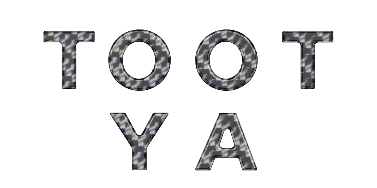 Tailgate Handle Letter Inserts Fits 2024-2026 Toyota Tacoma