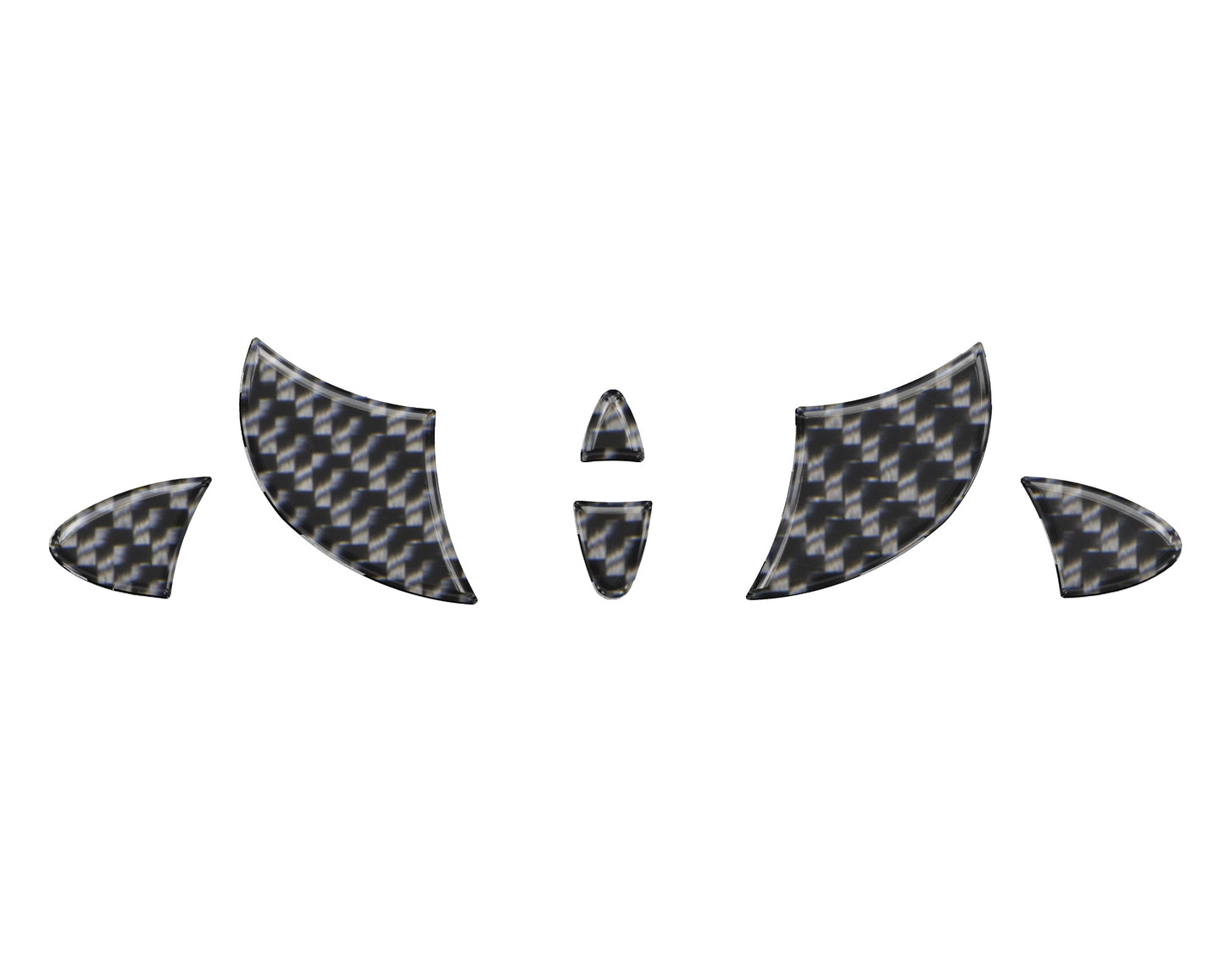 Steering Wheel Emblem Inserts Fits 2024-2024 Toyota Tacoma & 2025-2026 4Runner