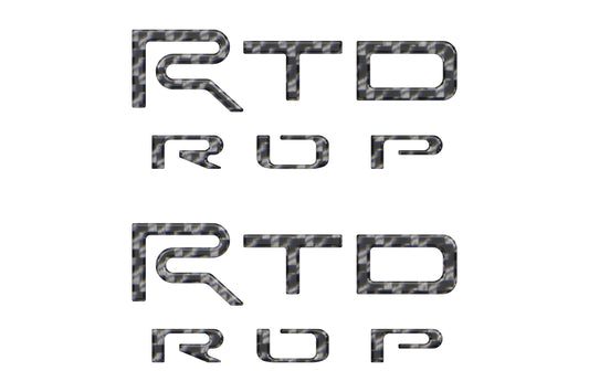 TRD Pro Interior Door Letter Overlays Fits 2024-2026 Toyota Tacoma