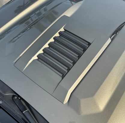 TRD Hood Scoop Accent Overlays Fits 2024-2026 Toyota Tacoma & 2025-2026 Toyota 4Runner