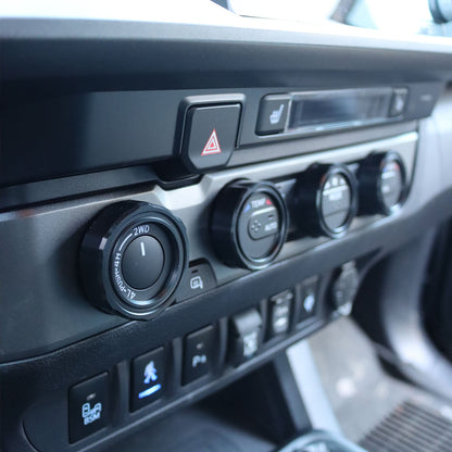 Blackout Control Knob Caps