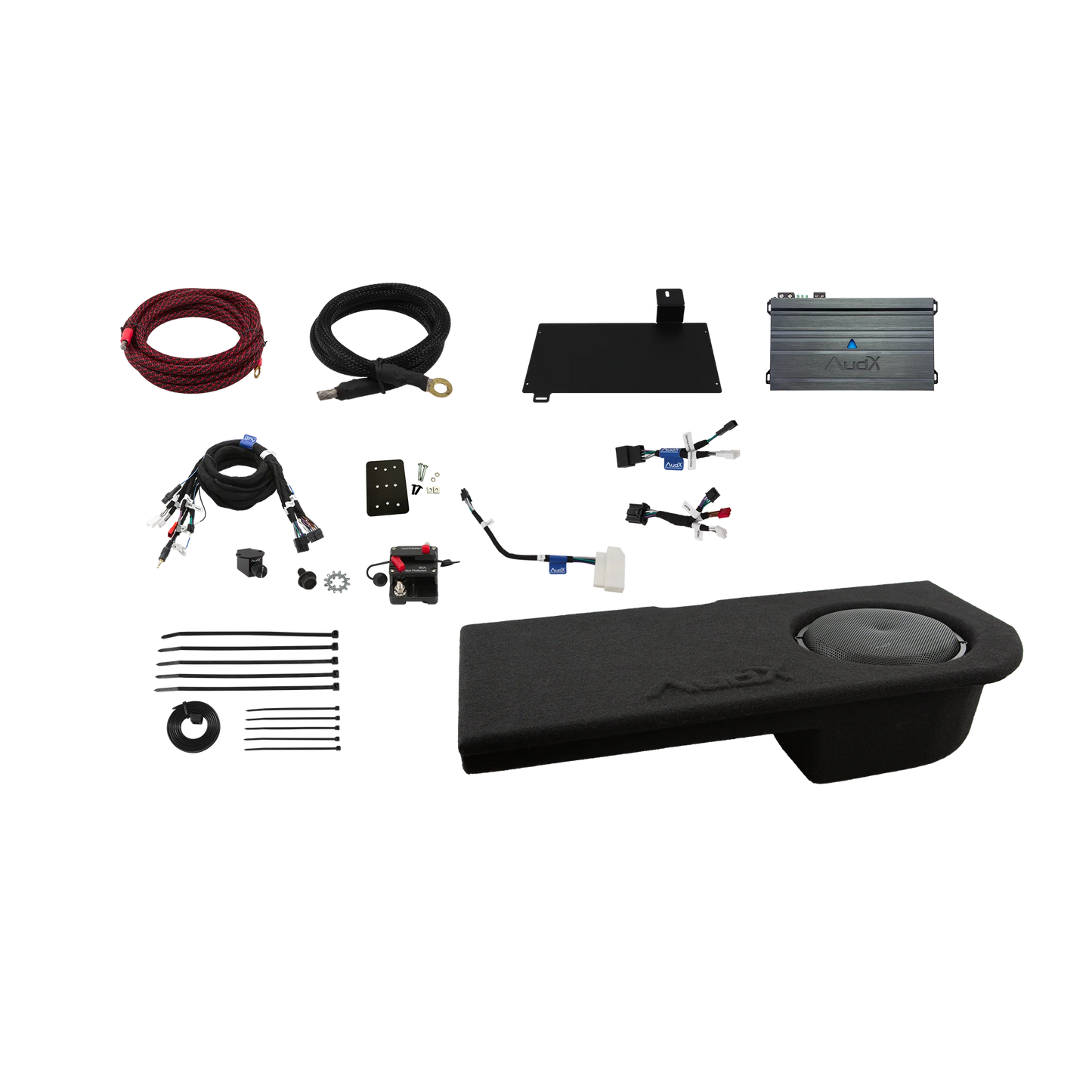 TCM24UAS - 2024 - UP TOYOTA TACOMA AMPLIFIER SUBWOOFER COMBO UPGRADE