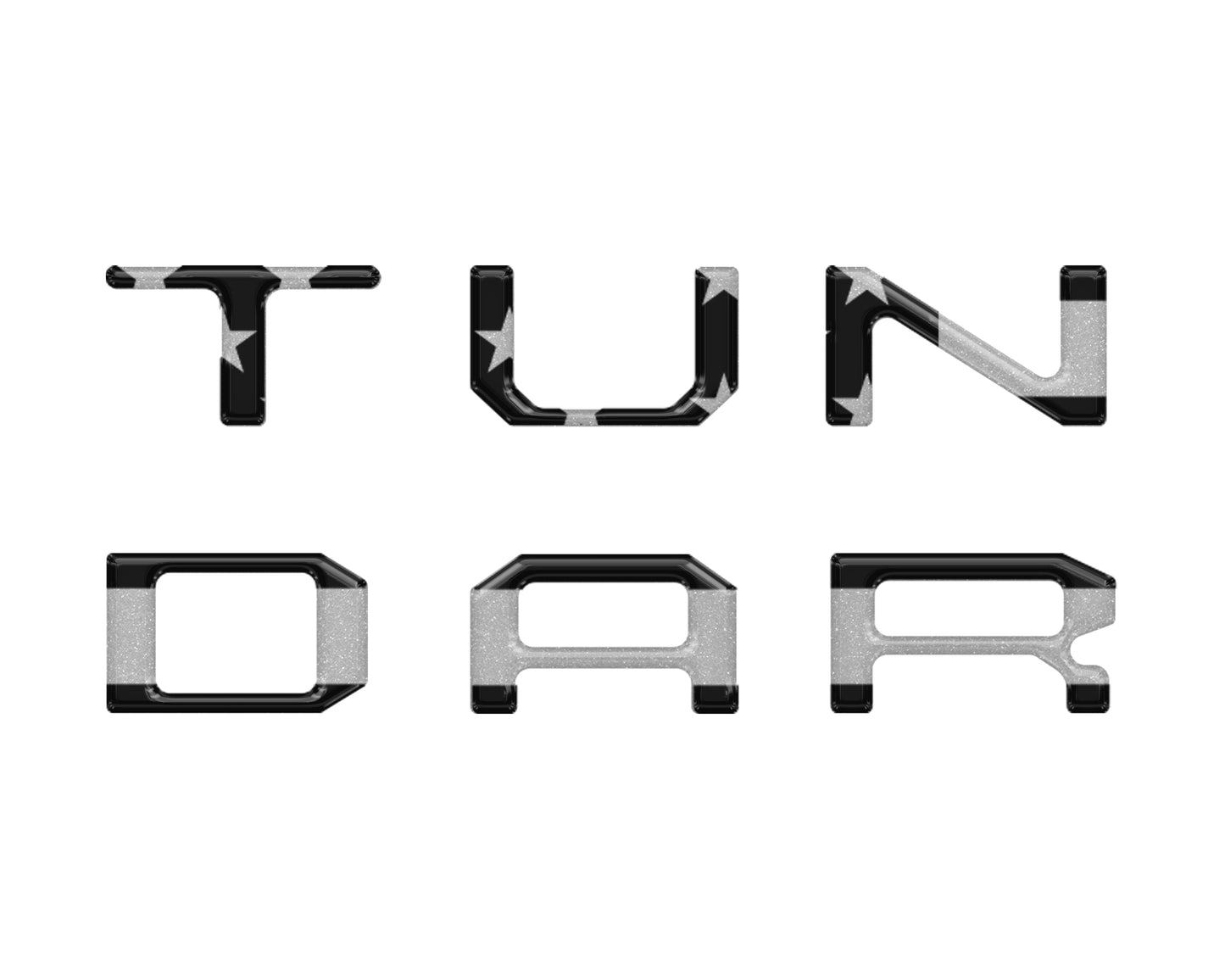 Radio Letter Inserts Fits 2014-2021 Toyota Tundra