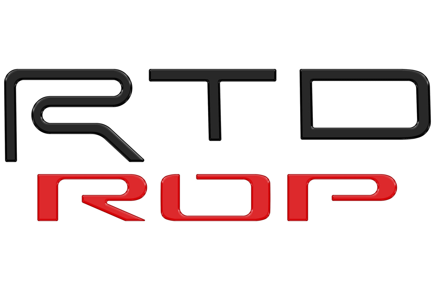 TRD Pro Tailgate Letter Inserts Fits 2022-2026 Toyota Tundra