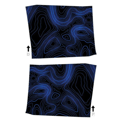 Topographic FRONT Door Armrest Panel Protection - 2024+ Tacoma / 2025+ 4Runner