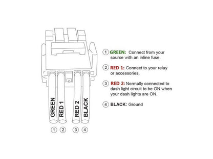 Tall Style Toyota OEM Style "REVERSE LIGHTS" Switch