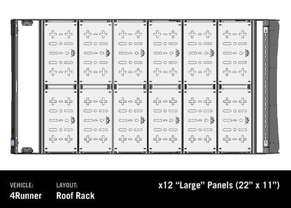 DRIFTR Roof Rack Deck Accessory Panels