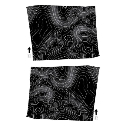 Topographic FRONT Door Armrest Panel Protection - 2024+ Tacoma / 2025+ 4Runner