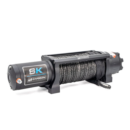 Carbon Offroad Long Drum 6000lb ATV - Small 4X4 Winch
