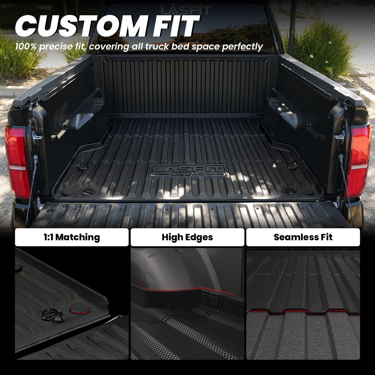 2024-2026 Toyota Tacoma 5FT/6FT Heavy Duty Truck Bed Mat or Tailgate Mat