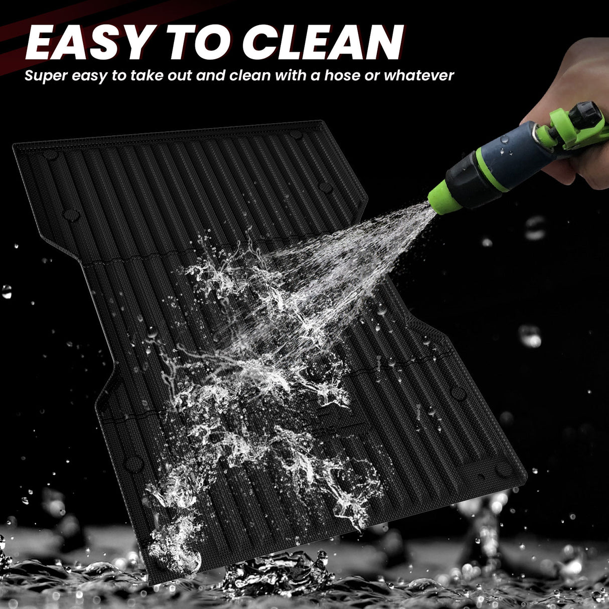 2024-2026 Toyota Tacoma 5FT/6FT Heavy Duty Truck Bed Mat or Tailgate Mat