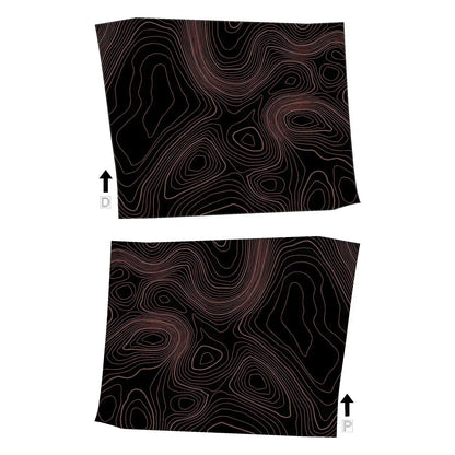 Topographic FRONT Door Armrest Panel Protection - 2024+ Tacoma / 2025+ 4Runner
