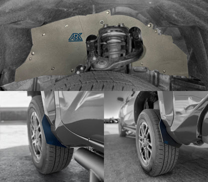 2024-2026 Toyota Tacoma TriXpoly Splash Guards & Mudflap Micros