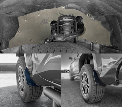 2024-2026 Toyota Tacoma TriXpoly Splash Guards & Mudflap Micros