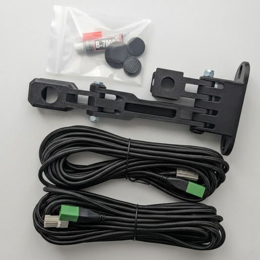 2022+ Toyota Tundra Digital Rearview Mirror and Bed Camera Relocation Kit for Toppers (3rd Gen)